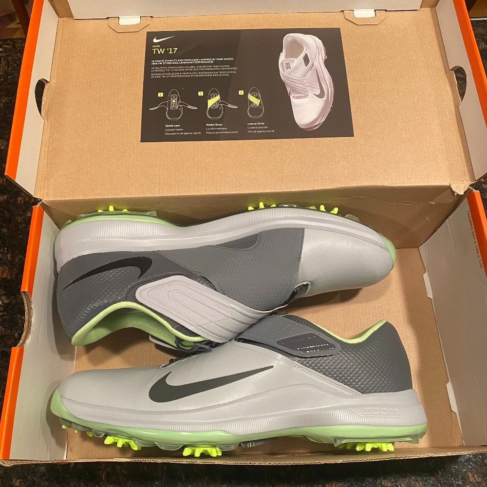 New Nike Golf Tiger Woods TW '17 Men's Golf Shoes (Size 11)